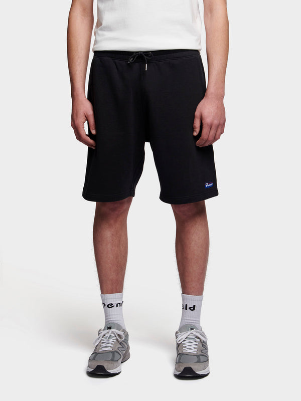 Penfield Relaxed Fit Original Logo Kurze Hose Herren Schwarz | P-2513948