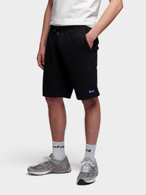 Penfield Relaxed Fit Original Logo Kurze Hose Herren Schwarz | P-2513948