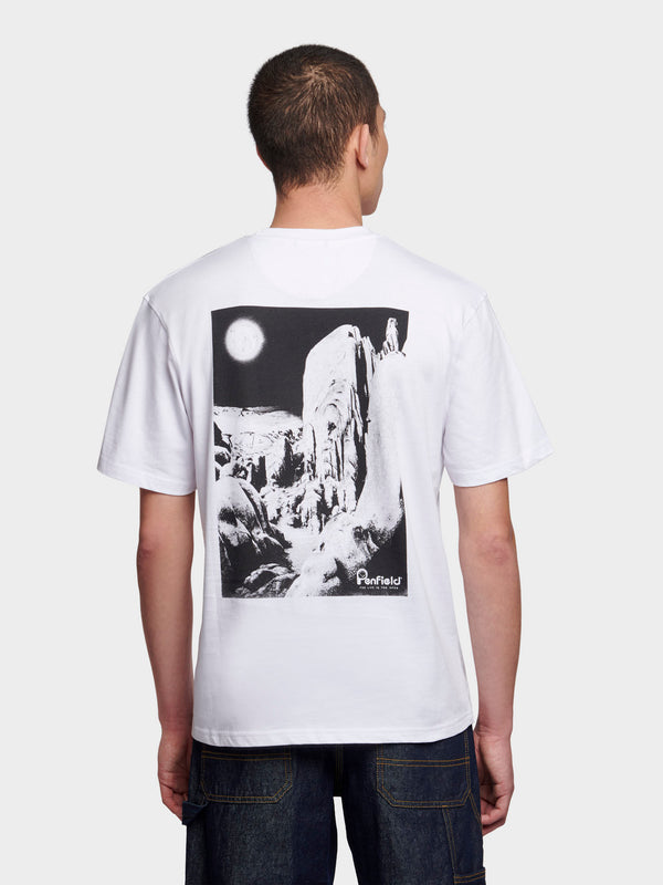 Penfield Relaxed Fit Valley T-shirts Herren Weiß | P-4019837