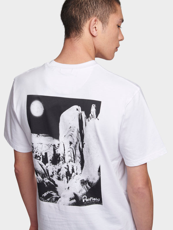 Penfield Relaxed Fit Valley T-shirts Herren Weiß | P-4019837