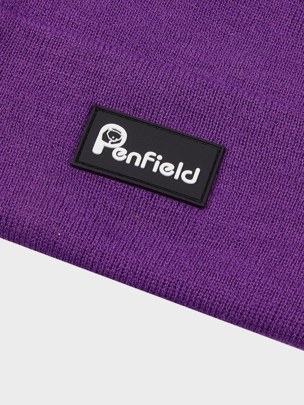 Penfield Reverse Badge Mütze Herren Lila | P-2786590