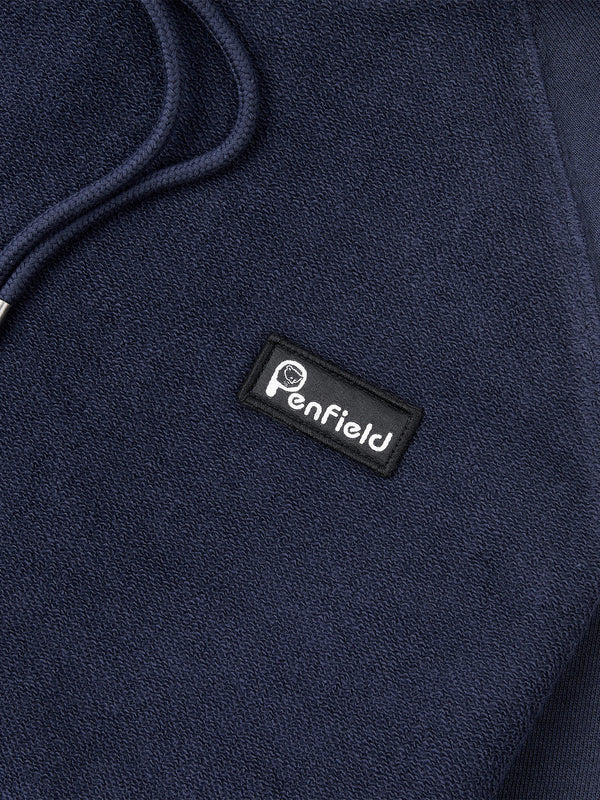 Penfield Reverse Loopback Hoodie Herren Navy Blau | P-8265031