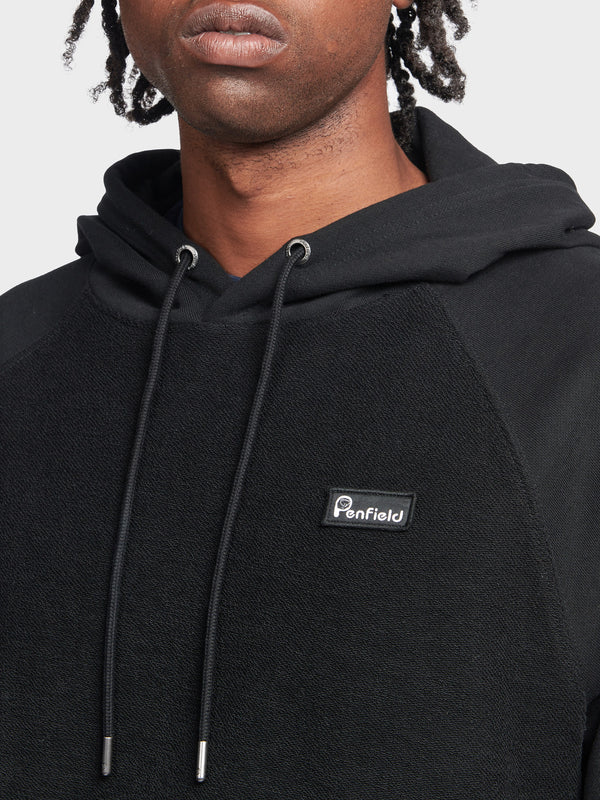 Penfield Reverse Loopback Hoodie Herren Schwarz | P-4825097