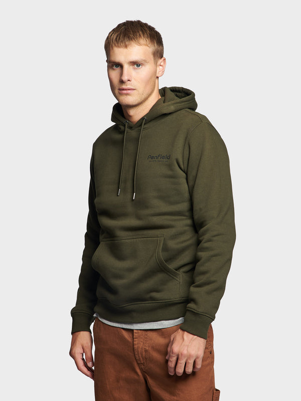 Penfield Ridge Trail Back Graphic Hoodie Herren Dunkelgrün | P-1853746