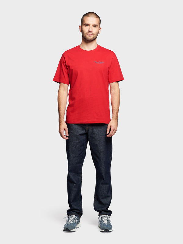 Penfield Script T-shirts Herren Rot | P-3271985