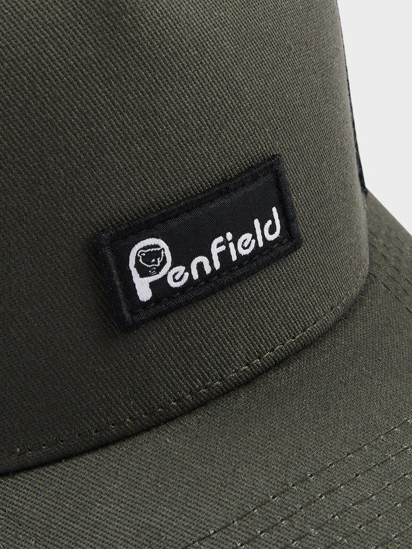 Penfield Trucker Kappe Herren Dunkelgrün | P-3269148