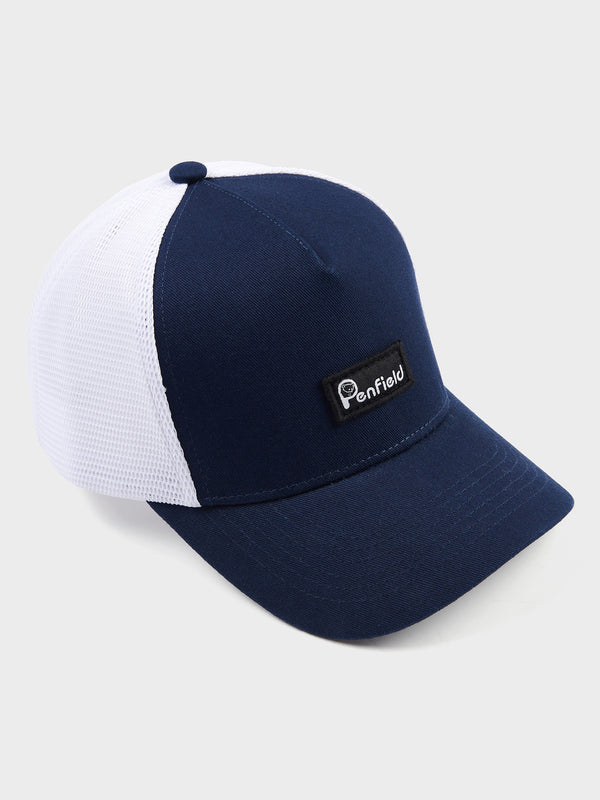 Penfield Trucker Kappe Herren Navy Blau | P-2796834